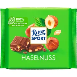 Ritter SPORT Haselnuss Schokolade 100,0 g