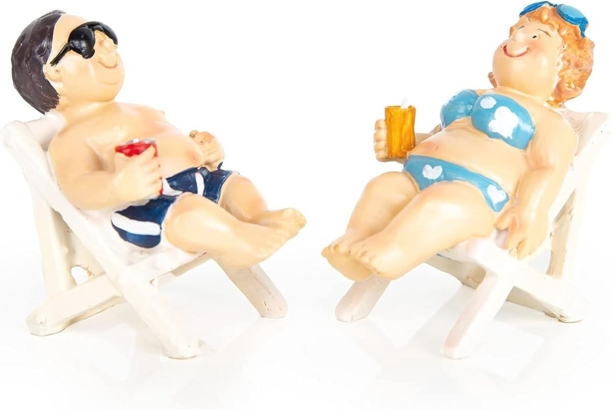 Set van 2 decoratieve vakantiebeelden voor een maritieme sfeer