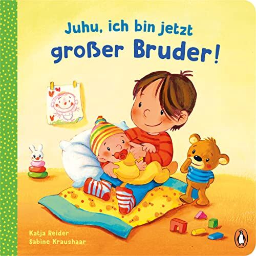 Katja Reider - Juhu, ich bin jetzt großer Bruder!: Pappbilderbuch für Kinder ab 2 Jahren - Preis vom 10.10.2026 11:48:34 h