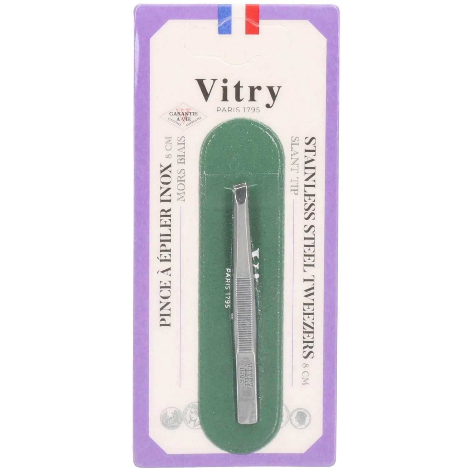 Vitry R16 Pincet Epil Schuin Inox 1 St Pinzette