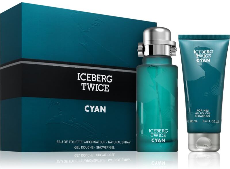Iceberg Twice Cyan coffret cadeau pour homme