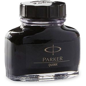 Parker Tintenfass 1950375 Quink Z45, schwarz, 57 ml