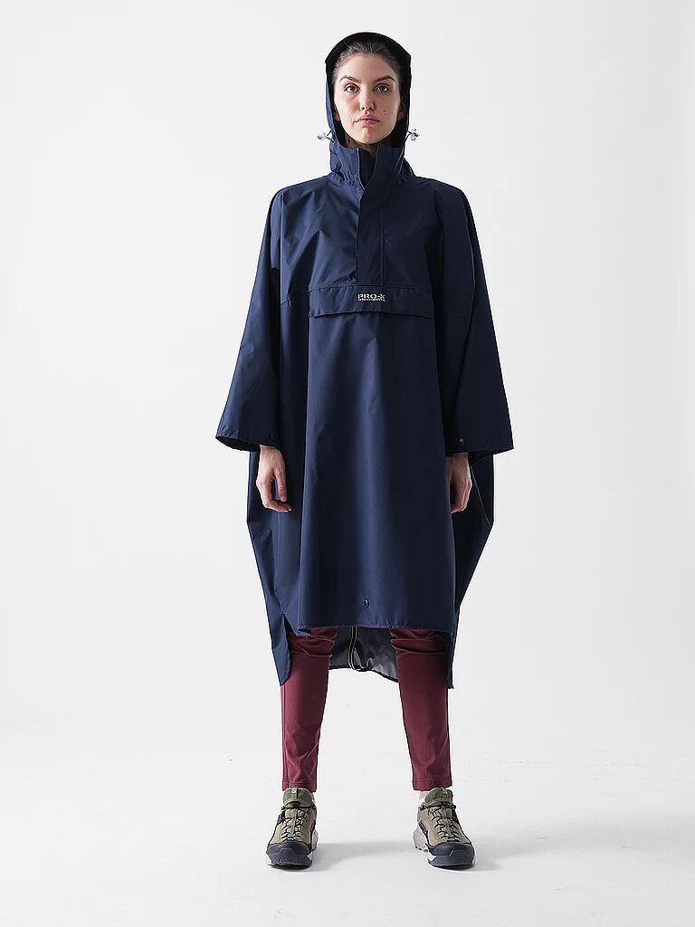PRO-X ELEMENTS Erwachsenen Poncho High Peak dunkelblau   XS/S B