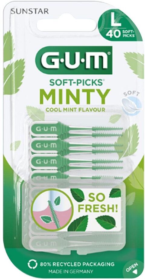 GUM SOFT-PICKS® MINTY Interdentalsticks Large 40stk