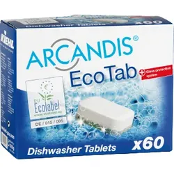 Kiehl Arcandis-Eco Geschirrspültabs - Packung mit 60 Stück