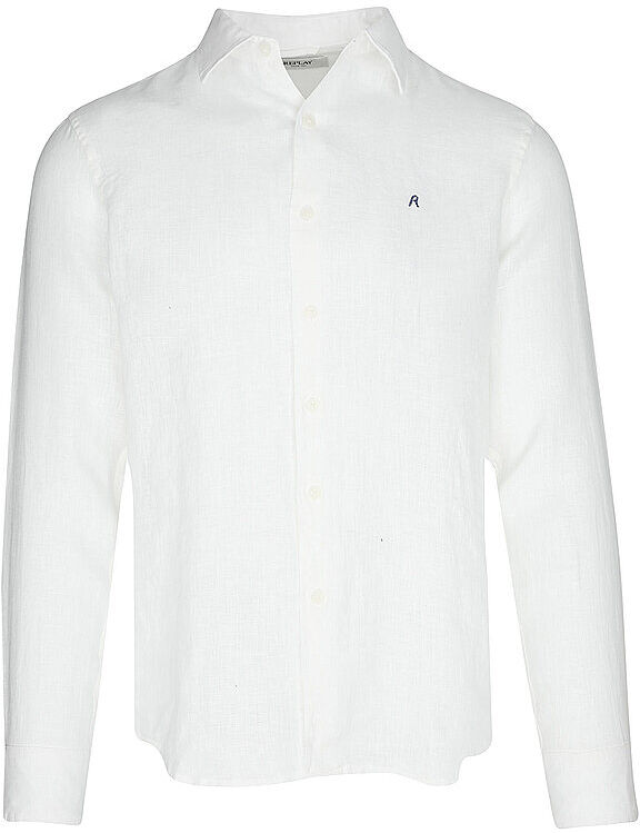 REPLAY Leinenhemd weiss   XL XL