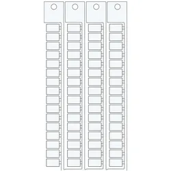 Brady, Etiketten, Klemmblock-Kennzeichnung für Modul EN 5000 ADO 6 x 10-6