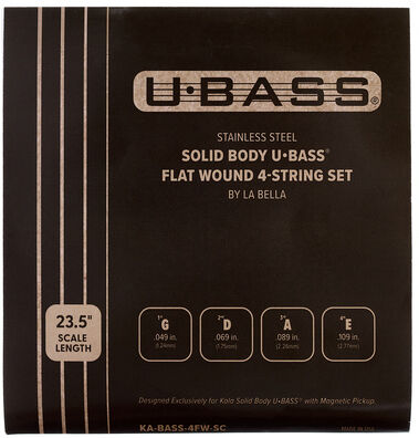 Kala U-Bass 4-string Set Flatwound
