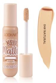 Lush Living Finds Natural Matte Concealer Cream, Moisturizing Full Coverage Acne Dark Circle 04 Natural