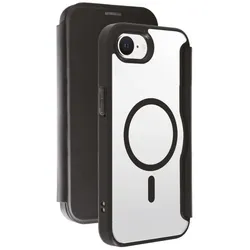 Geldbörsenhülle für Apple iPhone 16e (2025)  Mag Premium Wallet (Schwarz)