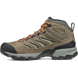 Scarpa, Herren, Wanderschuhe, Moraine Mid GTX (40.5), Grau, Braun