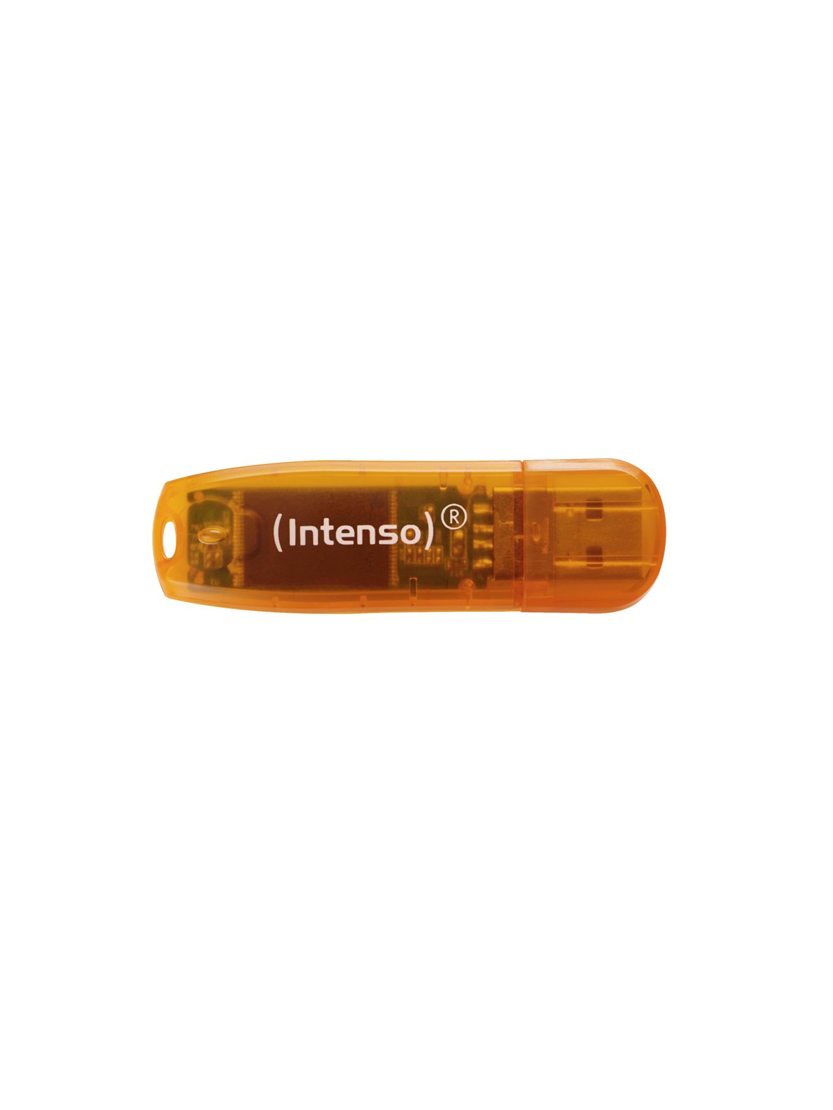 Intenso Rainbow Line USB Drive - Orange - 64GB - USB-Stick