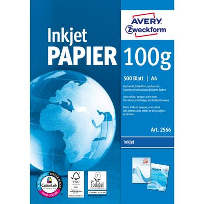 AVERY Druckerpapier 2566 A4 100g/m² 500 Blatt