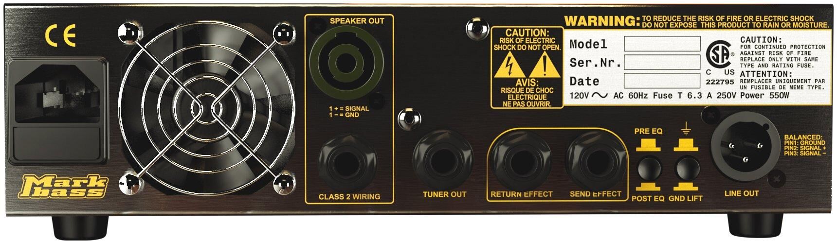 Markbass Little Mark 250 Black Line