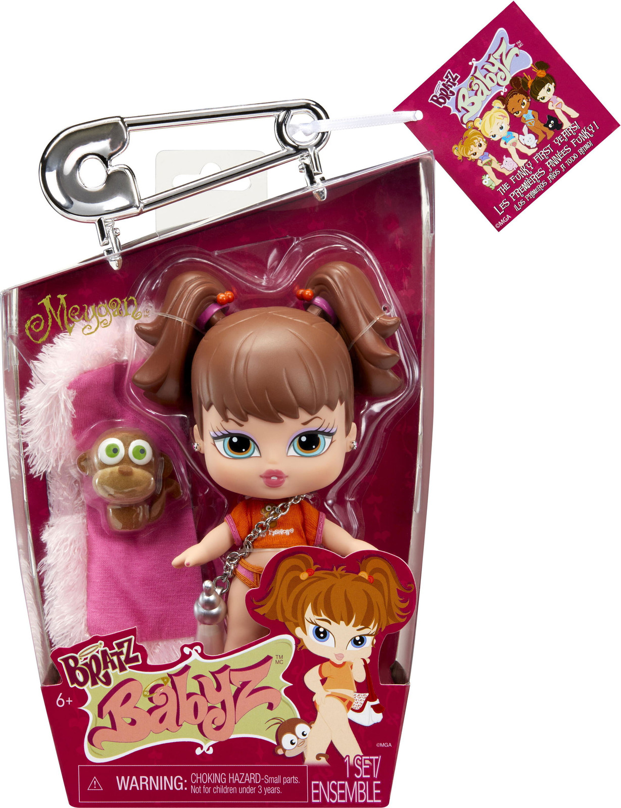 MGA Bratz Babyz Meygan pop, meerkleurig