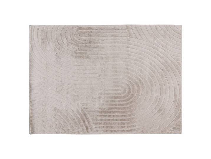 Lovely - tapis rectangulaire motif abstrait - taupe - 80x150cm