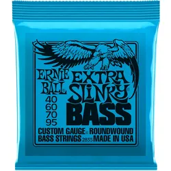 Ernie Ball Extra Slinky (4x, E-Bass, 0.10"), Saiten