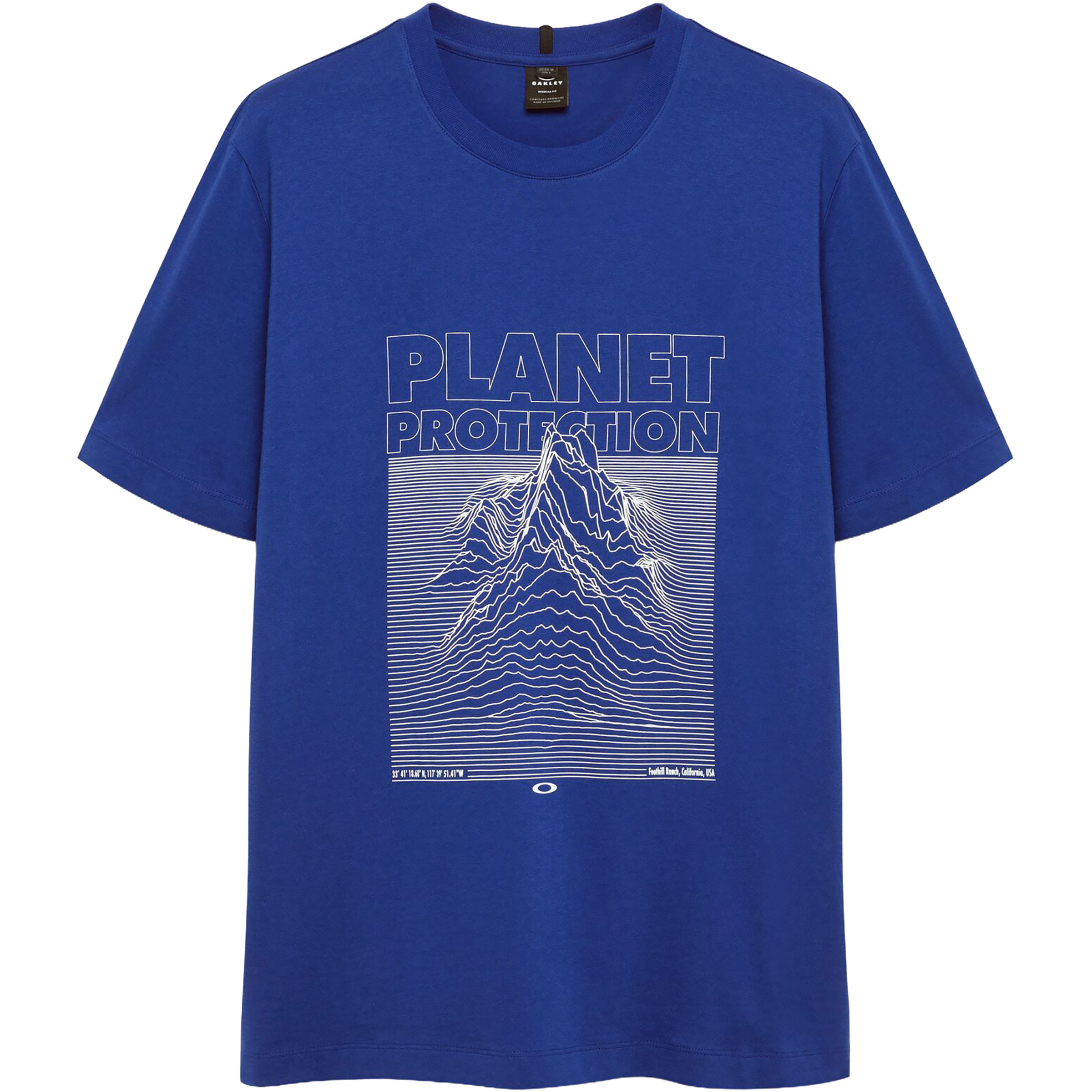 Oakley Futurescape Protopia Herren T-Shirts blau Größe L Lifestyle Hautfreundlich