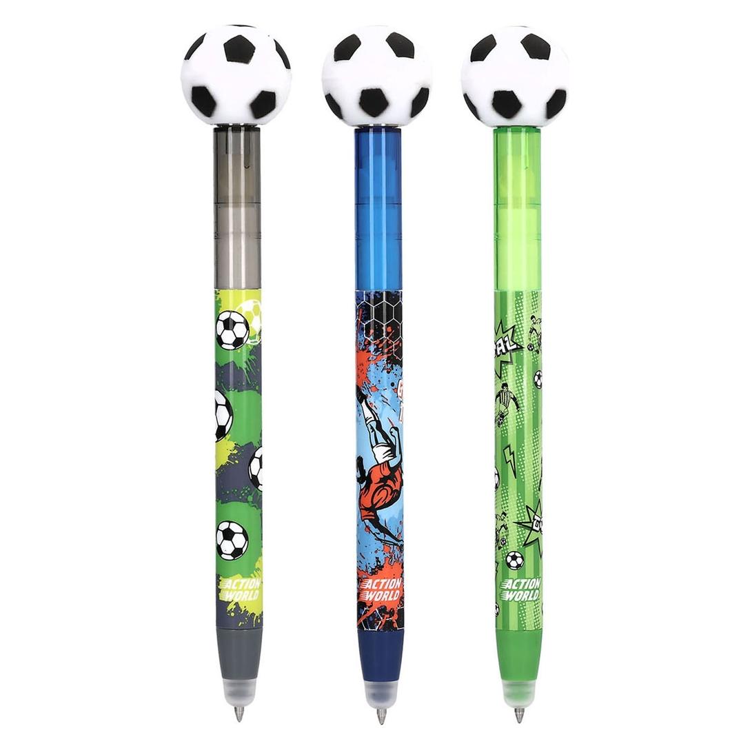 Depesche Action World Radierbarer Gelstift Fussball (DP12220)