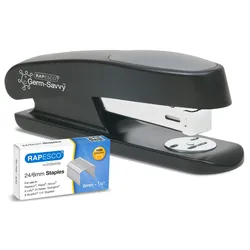 RAPESCO® Heftgerät Germ-Savvy ECO Sting Ray schwarz, 1 St.