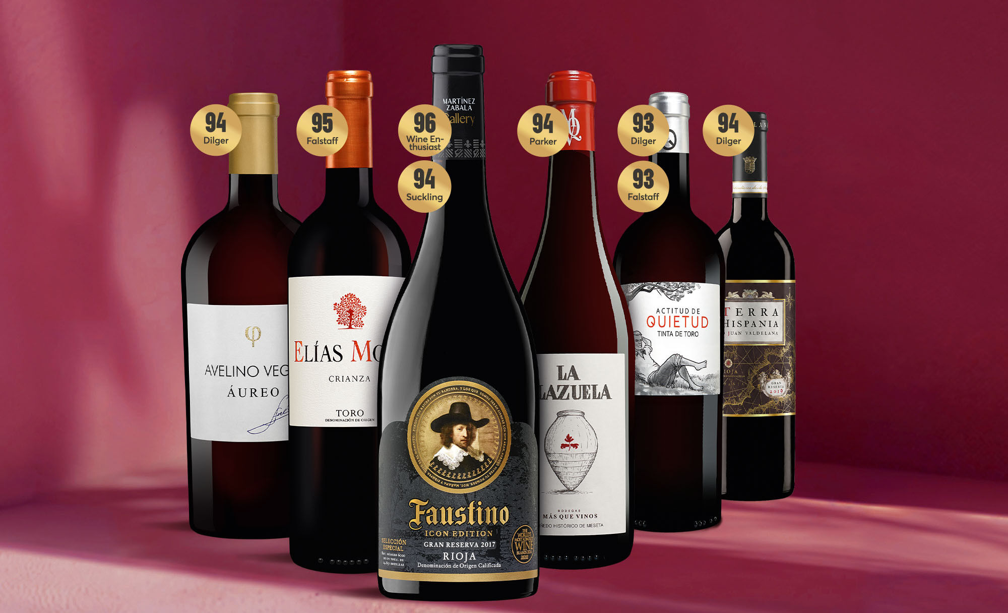 Punkte-Paket Weinpaket  aus Spanien