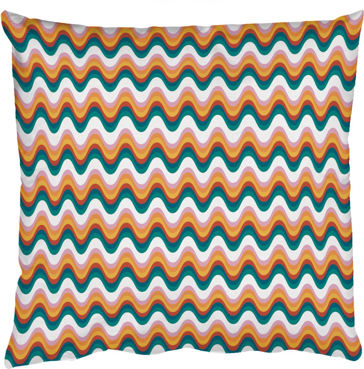 PillowMonkey Sierenkussen Retro Disco Golven 40 x 40 cm