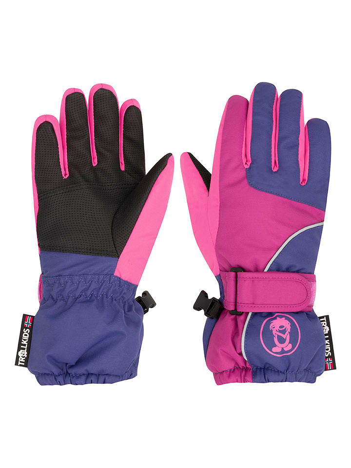 Trollkids Funktions-Handschuhe "Troll" in Pink/ Lila - 4,5