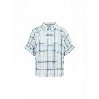 Blusentop SOYACONCEPT "Soya Concept Shirt SC-FARUS", Damen, Gr. XS, 6250c windsurfer combi, Obermaterial: 100% Baumwolle, Blusen Blusentop