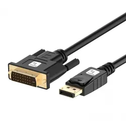 EFB ICOC-DSP-C12-010P DisplayPort 1.2 auf DVI Kabel, Full HD, passiv, schwarz, 1 m ICOCDSPC12010P