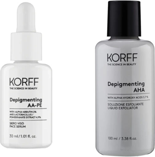 Korff Siero Viso Depigmentante Con Soluzione Esfoliante Illuminante