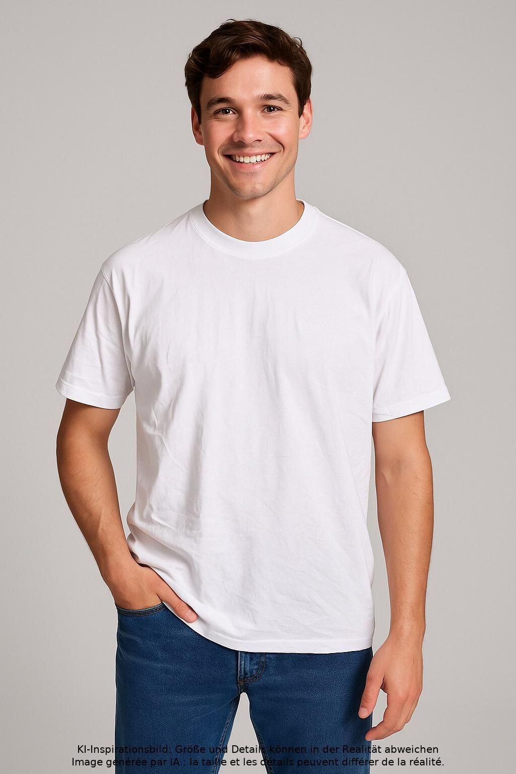 Phillip Lim Herren T-Shirt, Weiß, Gr. S, Elasthan / Baumwolle - Second Hand