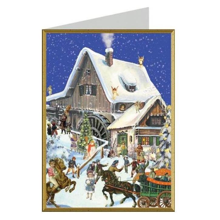 Richard Sellmer 99117 - Weihnachtskarte - Wassmermühle (99117)