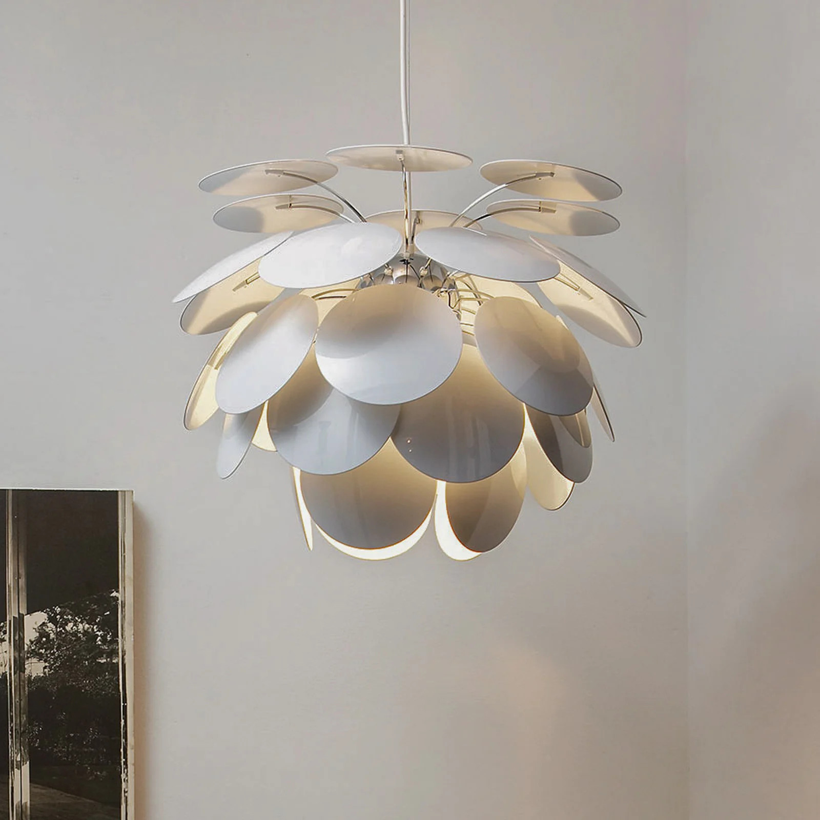 Marset Discocó Hanglamp Wit Ø53 cm