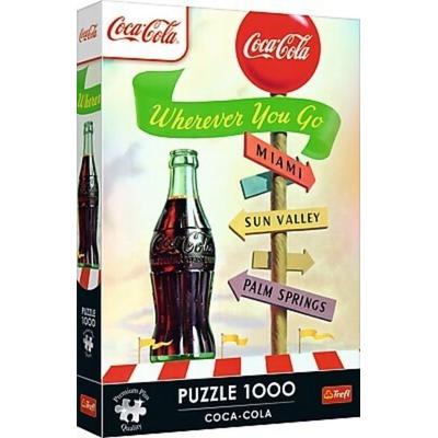 Puzzle Premium Plus 1000 Coca / Fanta / Sprite Wherever you're going