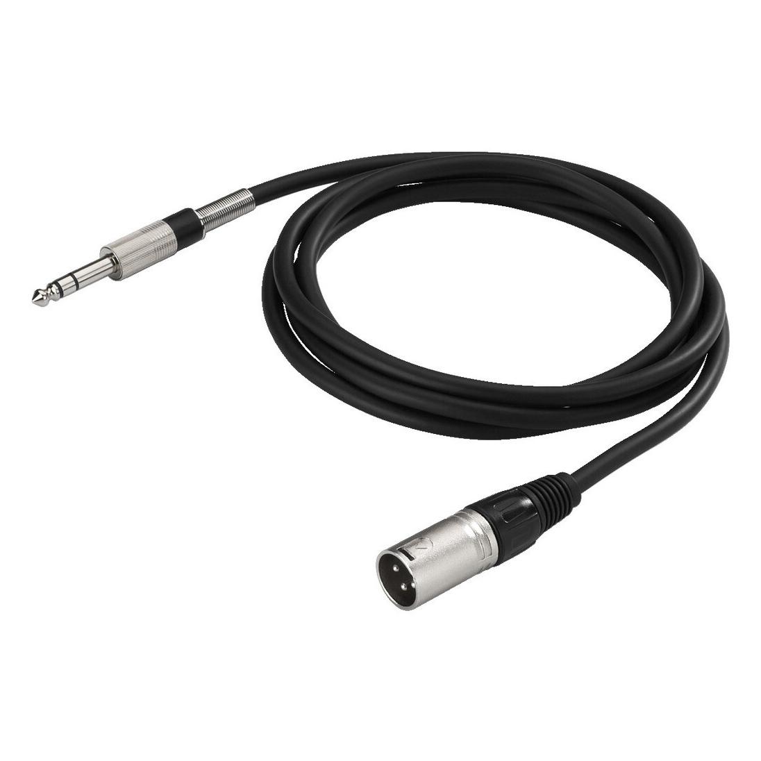 Img Stage Line Mel-202/Sw (2 m, 6.3mm Klinkenkabel, XLR Kabel) (MEL-202/SW)