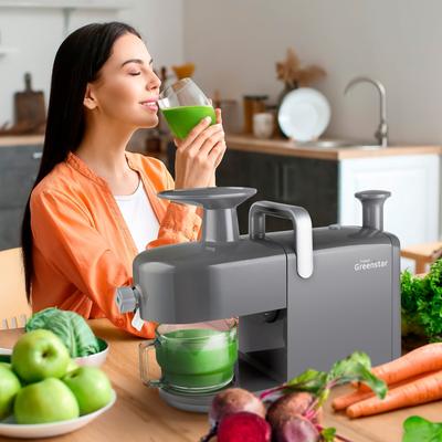 Tribest Greenstar® 5 All Stainless Steel Twin Gear Cold Press Masticating Juicer