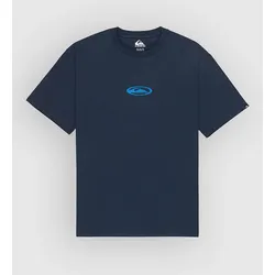 Quiksilver Flowers Surfing T-Shirt dark navy Gr. M