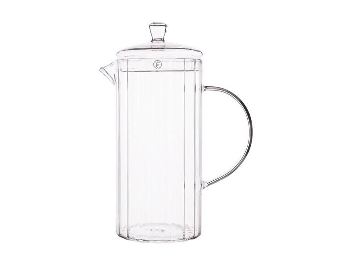 ERNST Carafe en verre rainurée Ernst 1 L Transparent