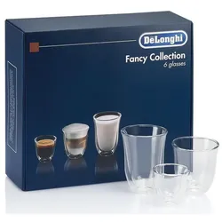 De'Longhi, Tasse, Glass Collection 5513296671 DLSC302 (220 ml, 6x)