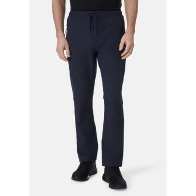 Sporthose HERO BY JOHN MEDOOX "JAXON Sporthose", Herren, Gr. 3XL, navy, angeraute Sweatware, 95% Polyester, 5% Elasthan, gerade normal, Hosen Sporthose, HERO by John Medoox JAXON Herren Sporthose
