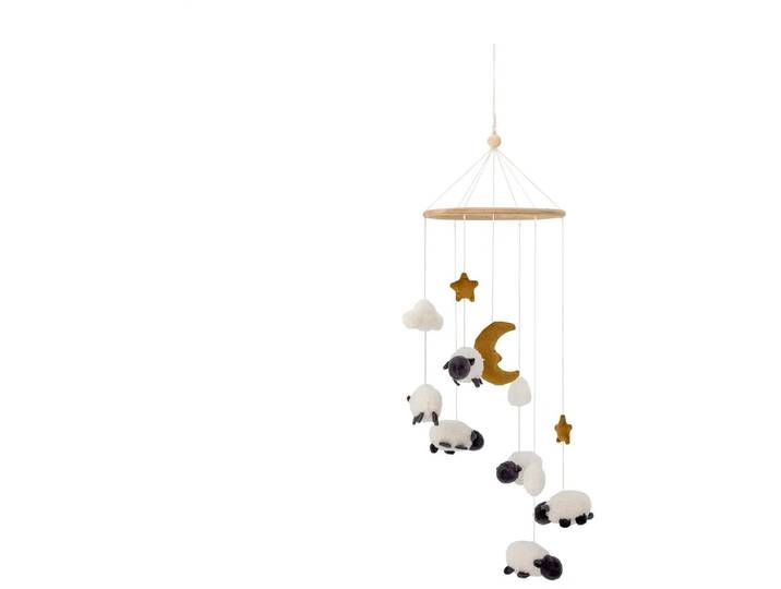 Bloomingville Mobiel Dolly Schapen