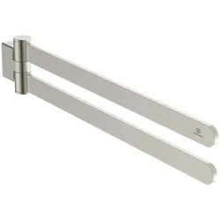 Ideal Standard doppelter Handtuchhalter Conca 447mm Silver Storm, T5396GN T5396GN