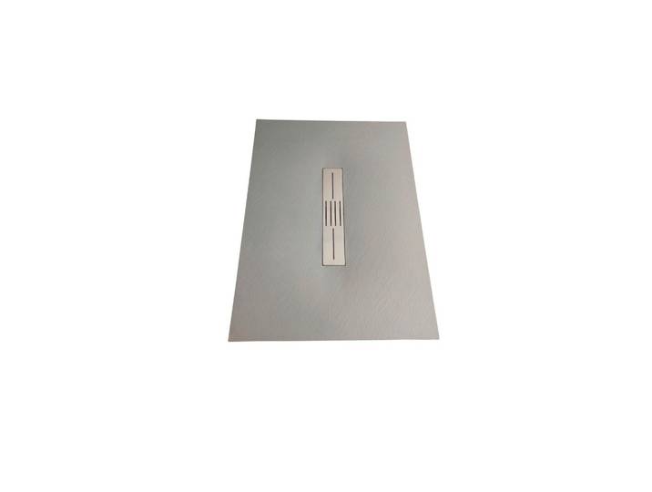 Schneidbare Duschtasse SMC 170x80cm grau