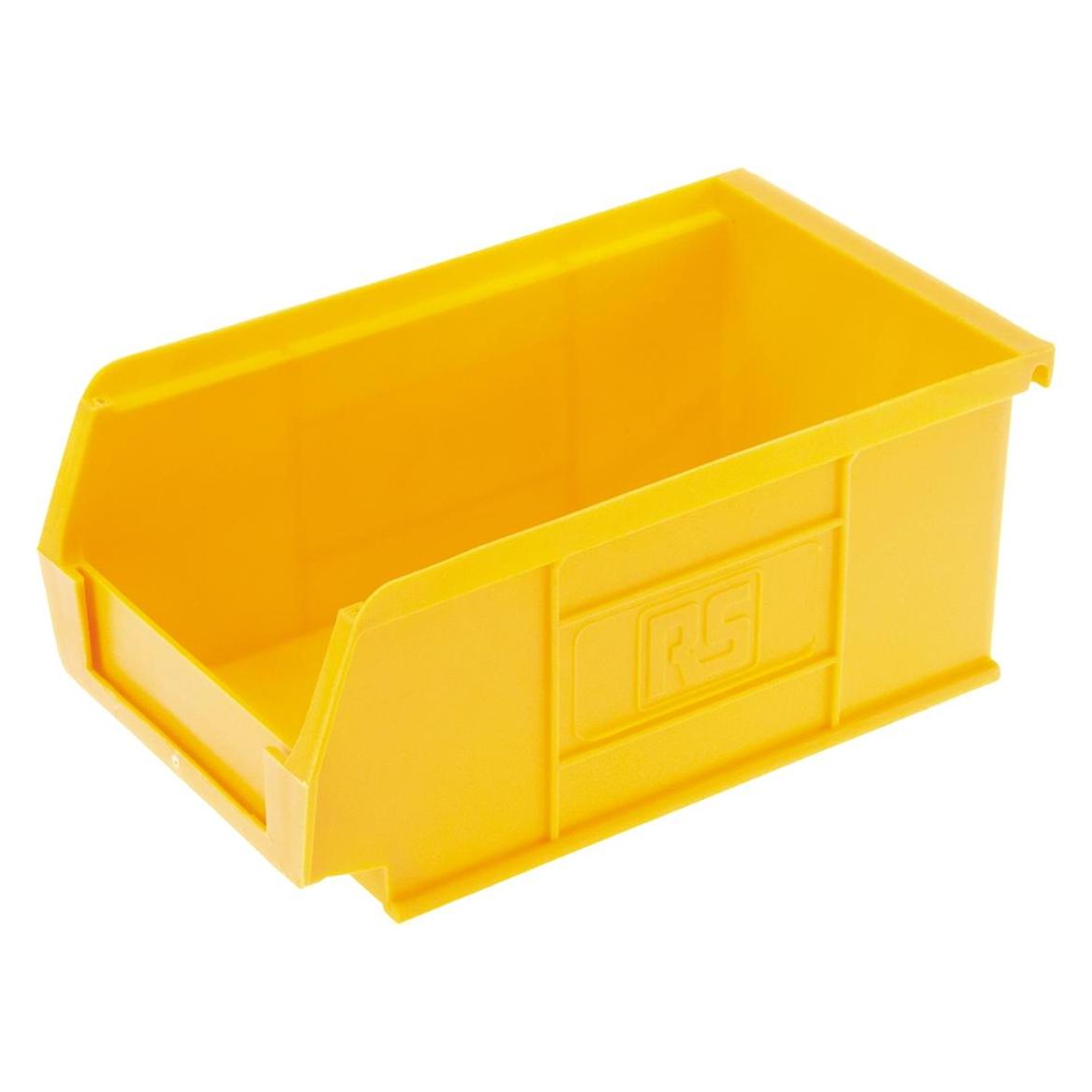 RS PRO Stapelkästen gelb 101x167x76mm (4843839)