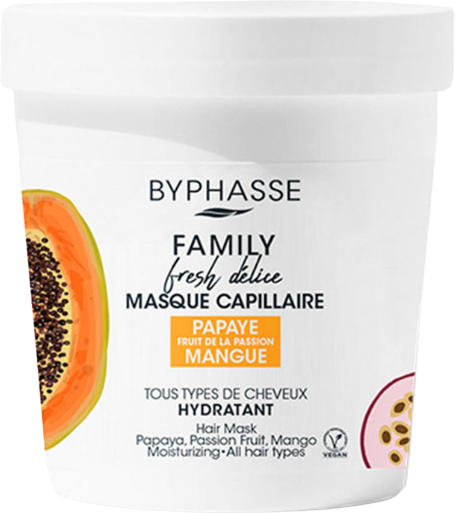 Byphasse Family Fresh Delice Papaya Passion Fruit & Mango Mask 250 ml