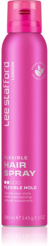 Lee Stafford Styling Hair Spray Flexible Hold Fat n Flexible laque cheveux pour une fixation flexible 200 ml