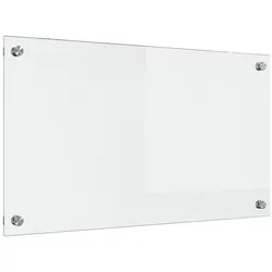 vidaXL Küchenrückwand Transparent 70 x 40 cm Gehärtetes Glas