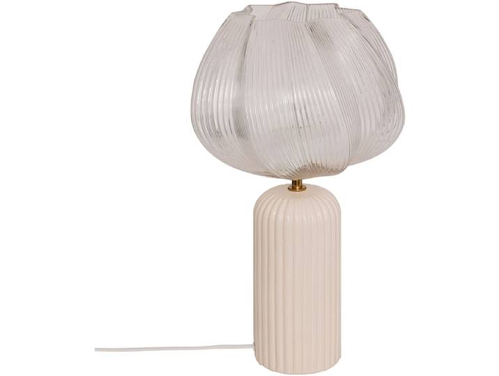 ATMOSPHERA Tischlampe PHYLAS 45.5cm 40W beige