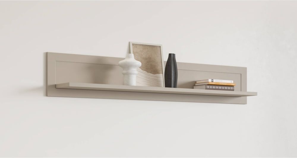 Usinestreet Étagère murale volterra 177cm Blanc 177x32x25cm