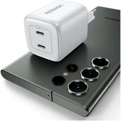Ugreen Nexode Mini (45 W, 2 Ports), USB Ladegerät, Weiss